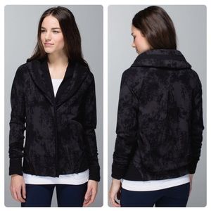 Lululemon To Class Jacket Sea Bed Black Deep Coal